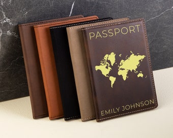 Passport Cover, Travel Wallet, Personalized Passport Cover, Leather Passport, Passport Holder Wallet, Leather Passport Cover, Passport Gift