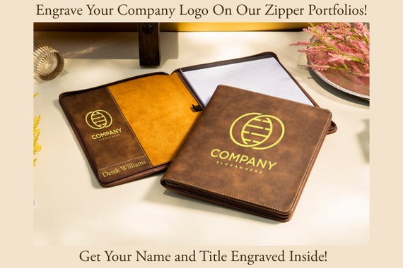 Personalized Business Portfolio, Business Gifts, Corporate Portfolio, Small Business Gifts, Personalized Business Gifts, Leather Portfolio