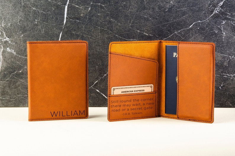 Custom Passport Holder Monogram Passport Holder Custom Etsy