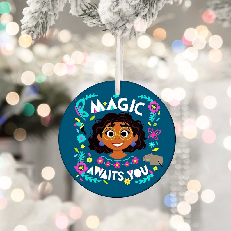 Encanto Christmas Ornament Disney Christmas Ornament Mirabel Etsy
