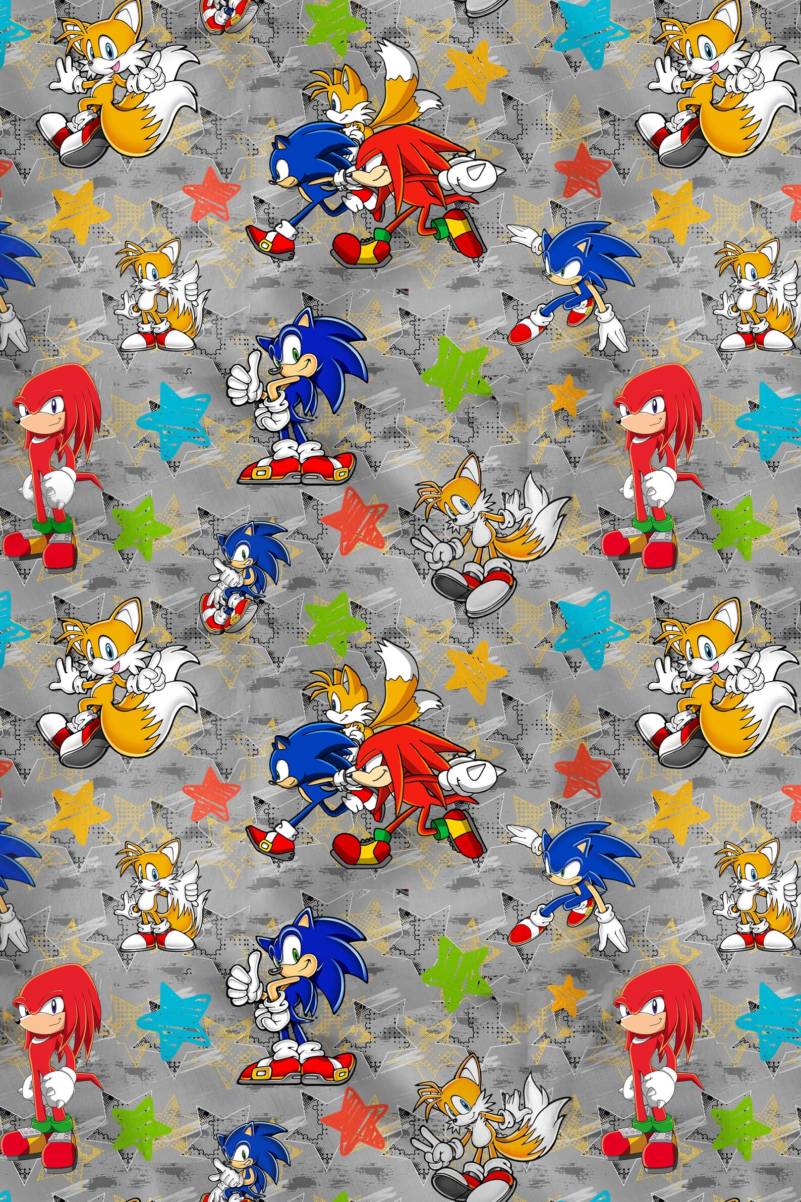 Sonic the Hedgehog Wrapping Paper Sonic Gift Wrap Sonic Etsy
