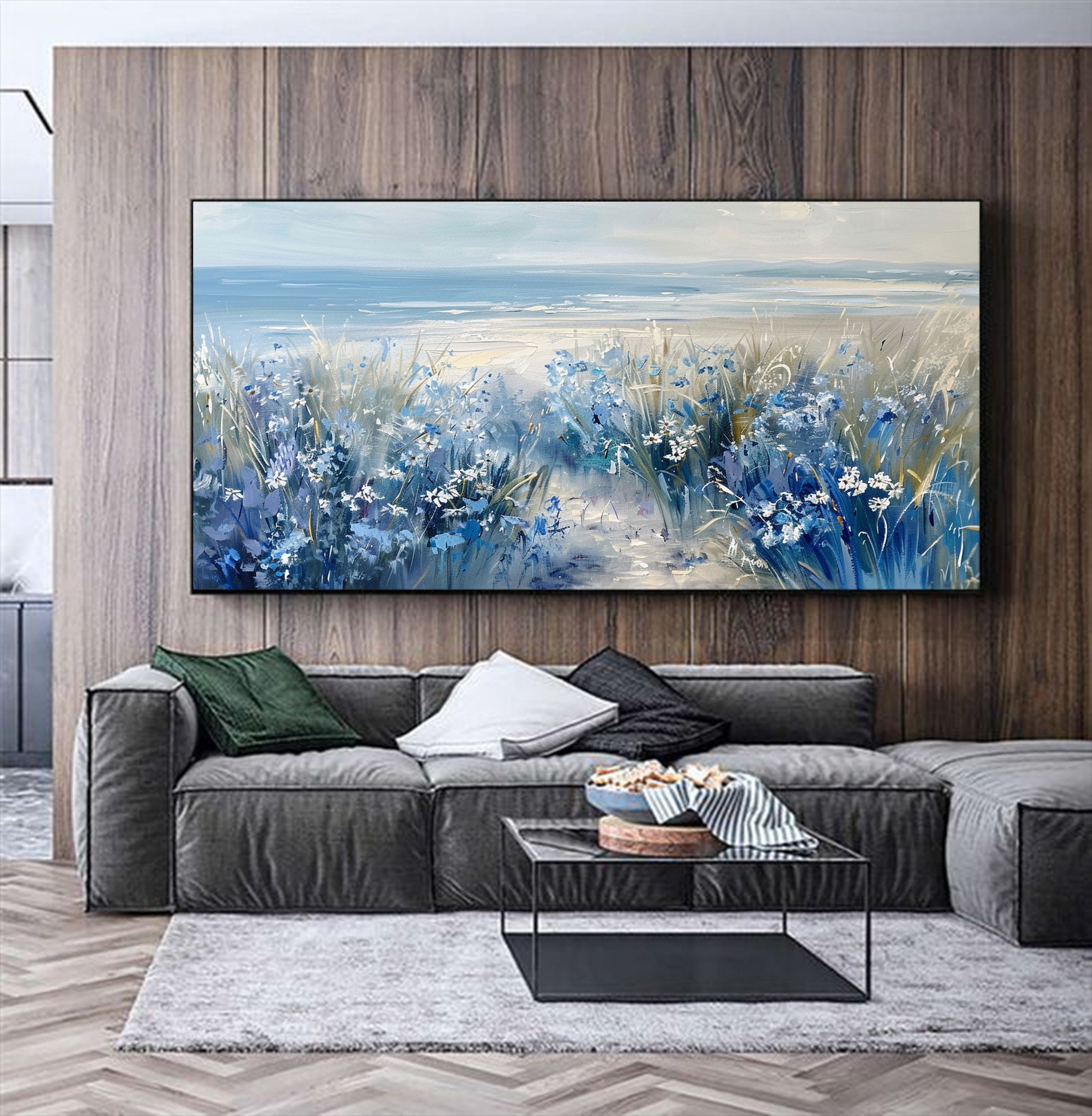 Original Oil Painting Abstract Art on Canvas Abstract Boho 3D Wall Art ...
