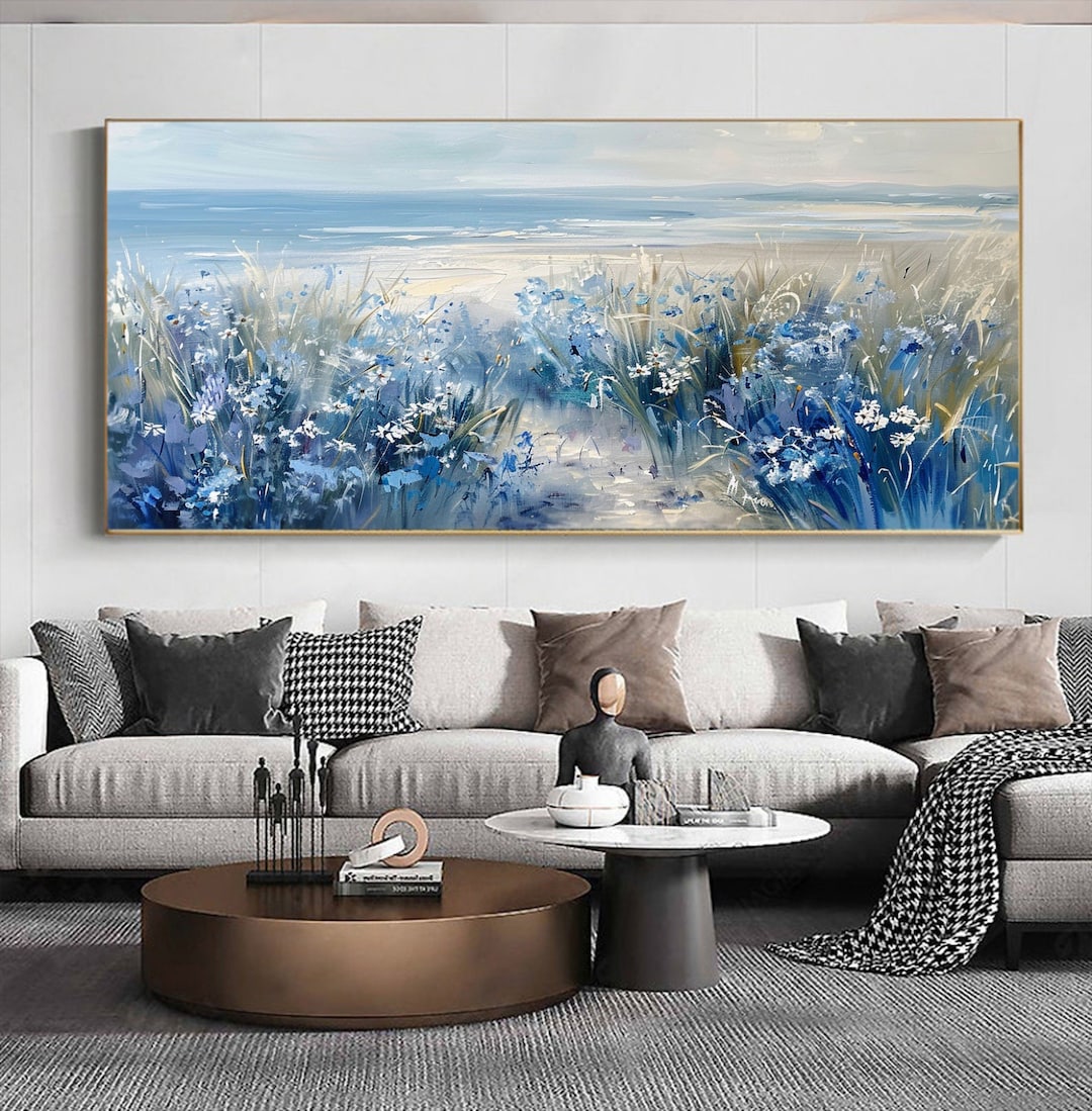 Original Oil Painting Abstract Art on Canvas Abstract Boho 3D Wall Art ...