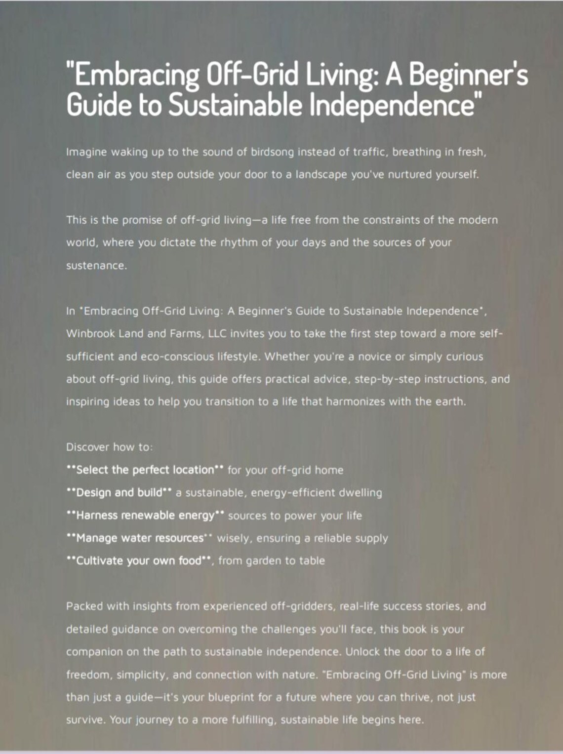 Off Grid Living: The Complete Guide for Beginners - Apartment Off Grid Living Guide