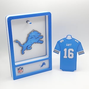Minijersey / Ornament Detroit Lions