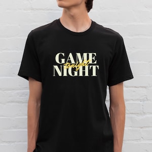 Game Night Tonight T Shirt, Board Game T Shirt, Gift for Gamer, Family Game Night, Funny Game Night Shirt, Funny Board Game Shirt
