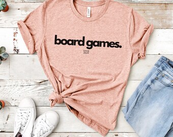 Board Games Since 2023 T Shirt, Game Night Shirt, Gaming T Shirt, Gift for Gamer, Family Game Night, Matching Board Game Shirt