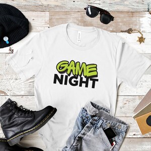 Game Night T Shirt, Family Game Night Shirt, Board Game Shirt, Matching Game Shirt, Custom Game Night Shirt, Tabletop Games Shirt