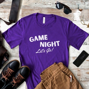 Game Night Let's Go T Shirt, Game Night T Shirt, Board Game T Shirt, Family Game Night, Gift for Gamer, Gaming Shirt, Game Shirt