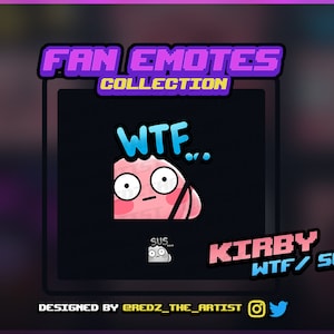 Fan Emotes Collection - Kirby (WTF/SUS)