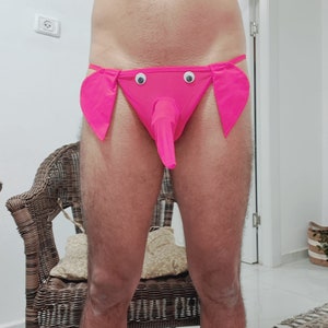 Men Novelty Elephant G-strings Thongs Panties Underwear Briefs Lingerie  Underpants