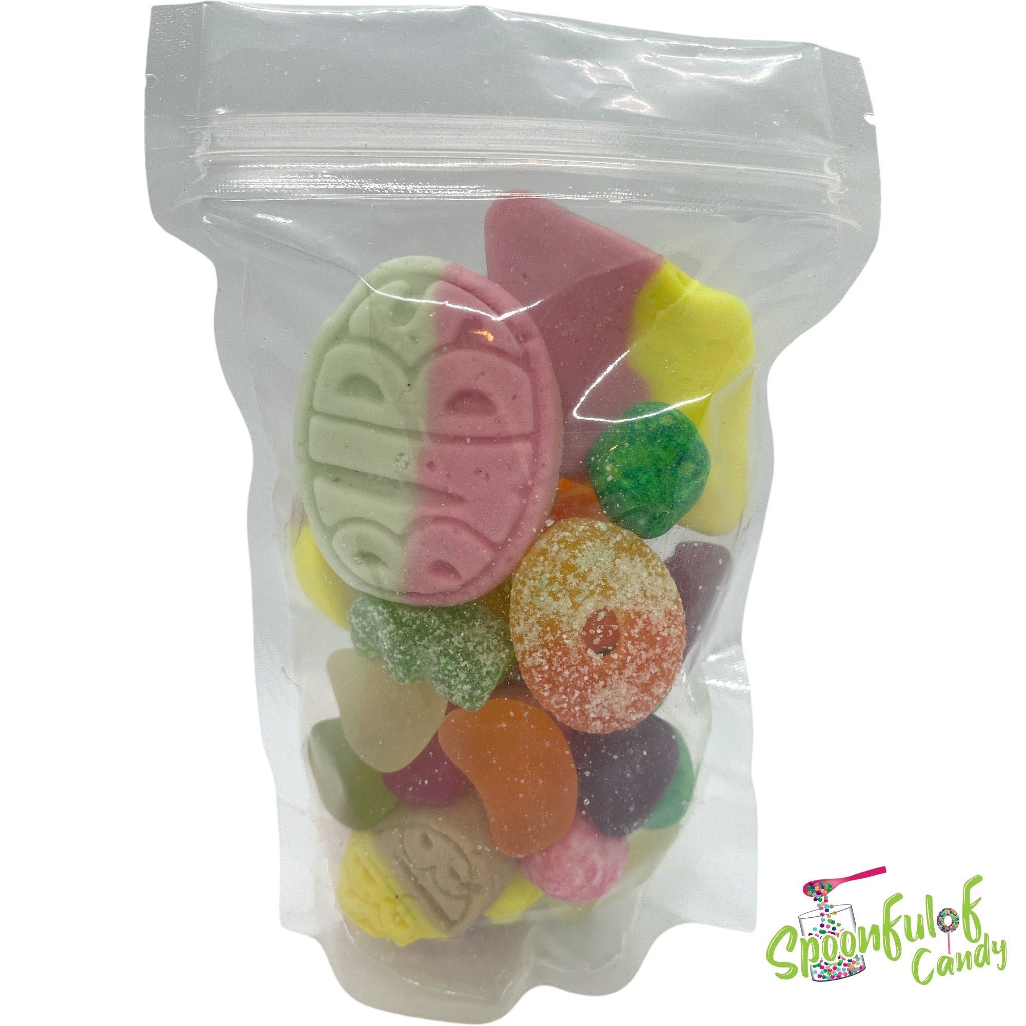 Custom Gummy Candy Pouchbirthday Party Candy Wedding Candy Etsy