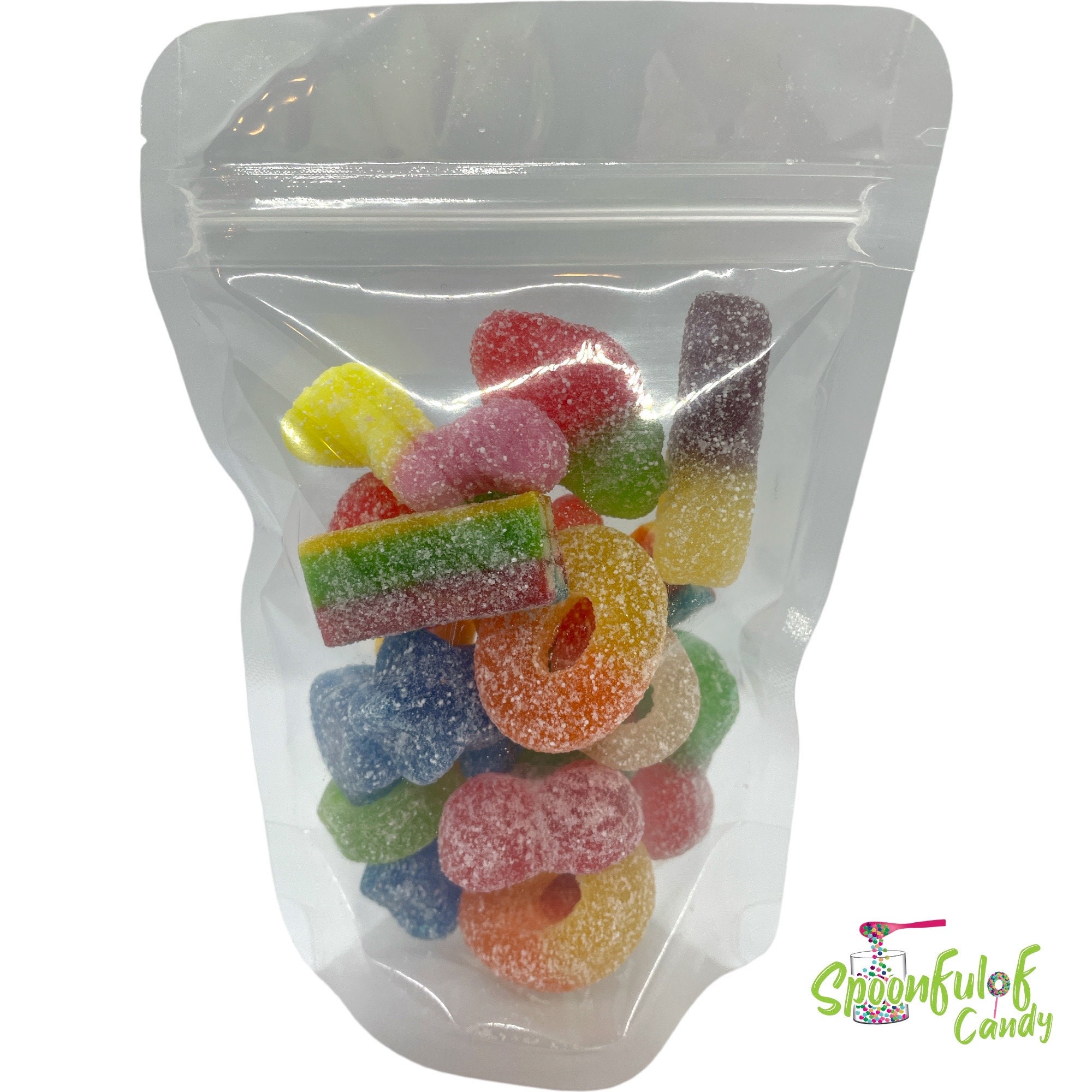 Custom Gummy Candy Pouchbirthday Party Candy Wedding Candy Etsy