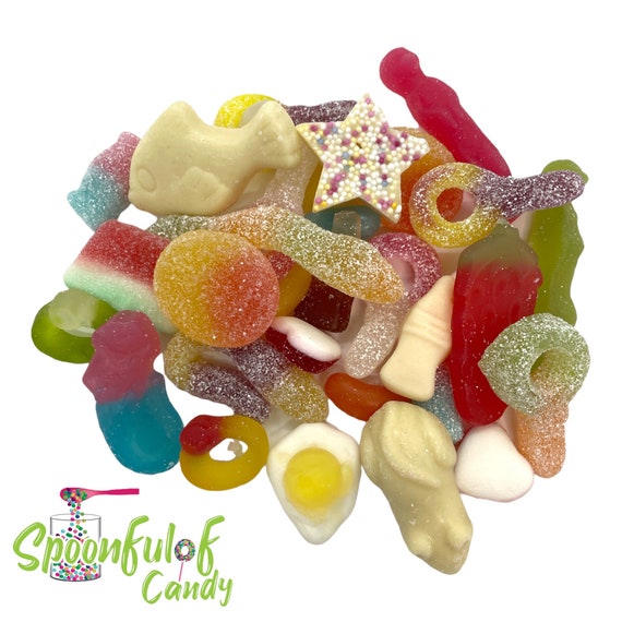 Delicious Gummy and Chocolate Mix Gummy Candy Gift Box Etsy