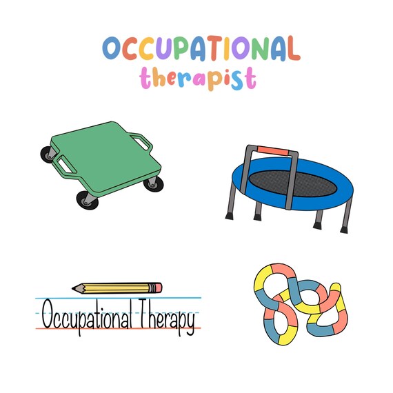 OT Sticker Pack 1 Occupational Therapy Occupational Etsy