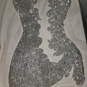 NEVADA PYTHON CRYSTAL DRESS with Crystals