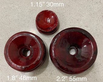 3 Sizes Stained Wood Display Stands for Crystal Spheres, Eggs, Balls, Golf Balls, Baseballs, etc