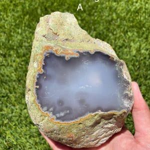 Choose your own XL Enhydro Agate Nodule with Bubble US Seller