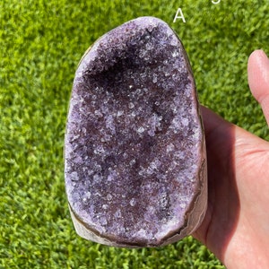 Amethyst Cathedral Heart to Choose From FREE SHIPPING US Seller