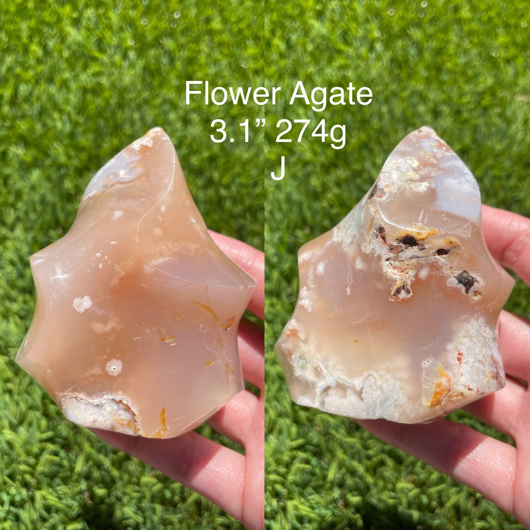 You Choose! Flower Agate Flame Torch Freeform US Seller Etsy