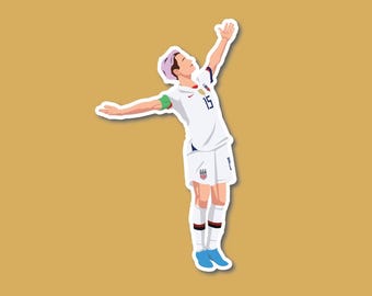 Megan Rapinoe USWNT Sticker Magnet