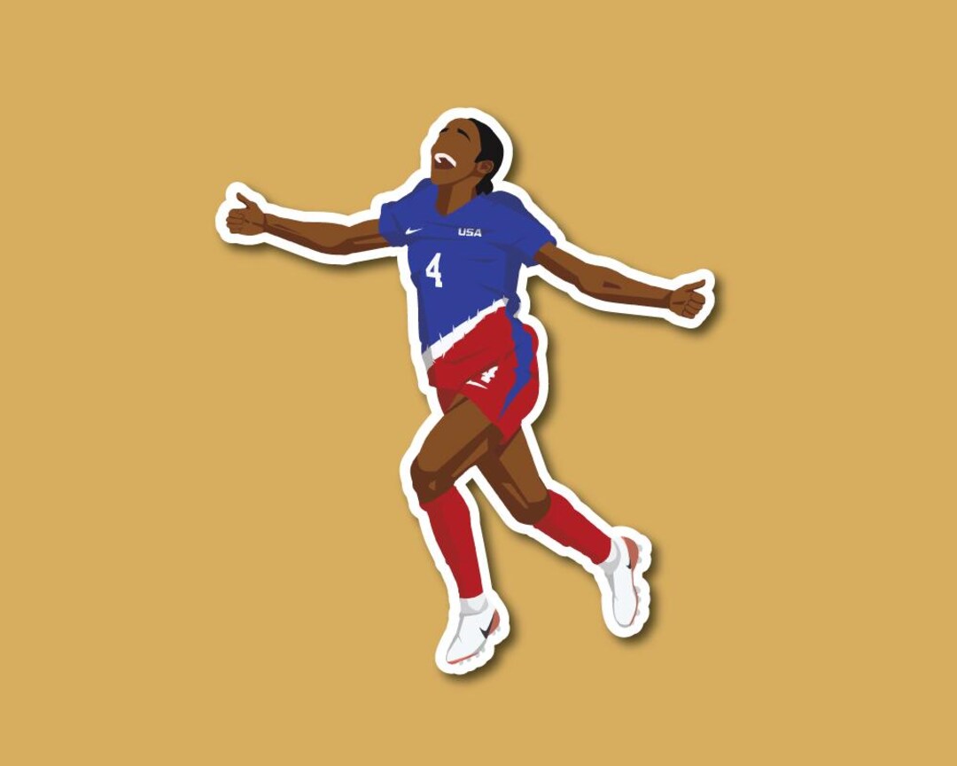 Noami Sticker Naomi Girma Olympics USWNT Sticker Magnet - Etsy