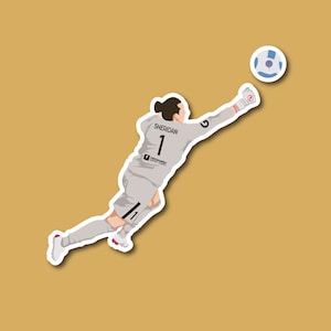 Kailen Sheridan San Diego Wave SD Wave Sticker Magnet