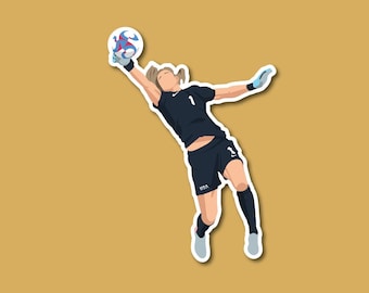 Alyssa Naeher USWNT Sticker Magnet