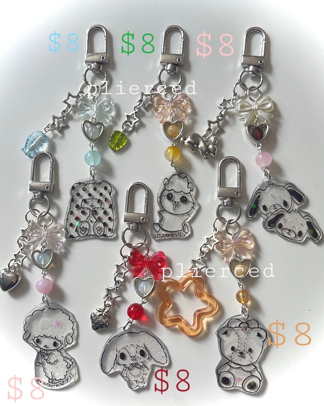 Sanrio Keychains Etsy