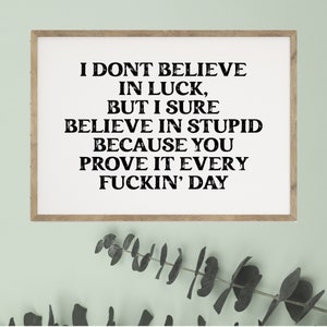 Yellowstone Rip Wheeler SVG, I Dont Believe In Luck, Yellowstone SVG Bundle, Yellowstone Dutton Ranch, Yellowstone Quote SVG, Beth Dutton image 5