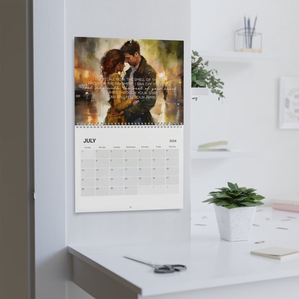 Taylor Lyrics 2024 Calendar Etsy UK