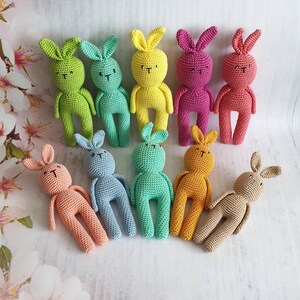 Crochet Bunny Handmade & Super Soft, Handmade Baby toy, Baby Toy, Crochet Toy, Amigurumi Toy, Bunny Soft Toy, New Baby Gift