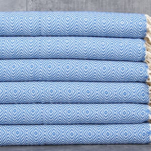 Dish Towel, Wedding Gift Towels, Diamond Petrol Blue Napkin, 18x36 Inches Gift For Her, Turkey Washcloth, Little Washcloth, Spa Washcloth,