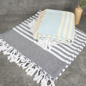 Gift For Coworker,40"x67" Cotton Towel,Gifts For Him,Striped Towel,Soft towel,Valentines Gift,Baby Boy Gift Towel,Handmade Gift Towel,Birthday Gift Towel,Bride Gift Towel,Gift Towel Towel,Family Gift Towel,Spa Gift Towel,