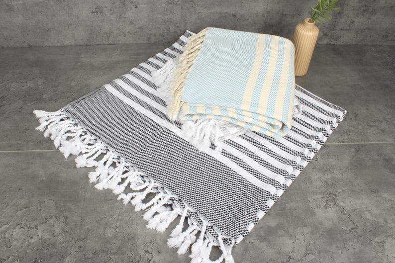 Gift For Coworker,40"x67" Cotton Towel,Gifts For Him,Striped Towel,Soft towel,Valentines Gift,Baby Boy Gift Towel,Handmade Gift Towel,Birthday Gift Towel,Bride Gift Towel,Gift Towel Towel,Family Gift Towel,Spa Gift Towel,