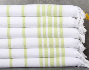 ハンドタオル、ウェディングギフトタオル、シェブロンペシュキル、24x36インチモノグラムタオル、ジムウォッシュクロス、ピスタチオグリーンの小さなペシュキル、