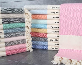 Bridal Shower Gift, Custom Bachelorette Party Favor, Personalized Wedding Gift, Soft Turkish Towel, Housewarming Gift, Kitchen Accessories