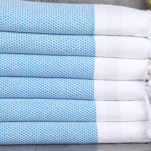 Personalized Gift for him, Monogram Beach Towel, Turquoise Towel, Striped Towel, 40x71 Inches Wedding Gifts for Couple Personalized,