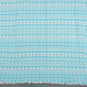 Bachelorette Towel, Turkish Beach Towel, Turquoise Towel, Geometric Design Towel, 40x71 Inches Bachelor/Bachelorette Party Favors,