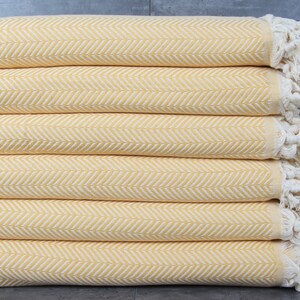 Picnic Blanket, Turkish Blanket, Chevron Mustard Blanket, 75x91 Inches Bed Cover, Couch Blanket, King Size Bedcover, Bulk Order Blanket,