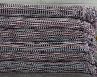 Decke Couch, Bunte Diamant Decke, Junggesellinnenparty Gefälligkeiten, Dekorative Decke, 210x220 cm Marine Baumwolldecke,