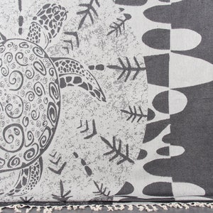 Organic Beach Towel, Personalized Turkish Towel, Animal Print Peshtemal, 40x71 Inches Girls Beach Weekend Gift, Black Peshtemal, Gym Towel,