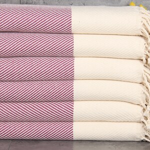 Turkish Towel Beach, Bachelorette Towel, Damson Towel, Striped Towel, 40x71 Inches Bachelor Gift, Decorative Towel, Travel Towel,