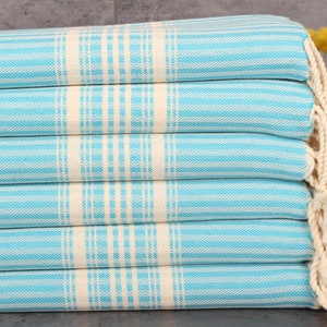 Gifts For Him, Personalized Towel, 18x40 Inches Turquoise Cotton Hand Towel, Bachelorette Party Favors, Home Decor Towel,