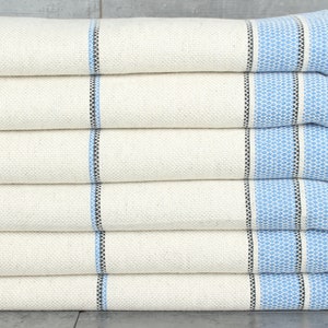 Bachelorette Party Favors, Personalized Blanket, 95x103 Inches Blue Linen Blanket, Throw Blanket, Striped Blanket, Throw Blankets,
