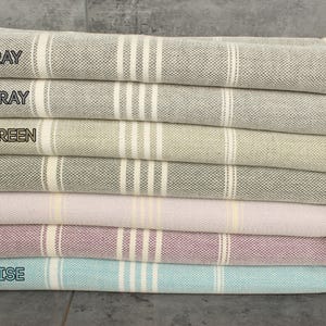Custom Towel, Striped Towel, Turkish beach towel, 40&quot;x71&quot; Cotton Towel, Bachelorette Party Favors, Bridal Party Gifts,