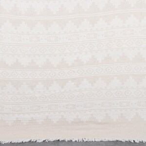 Turkish Blanket, Wholesale Blankets, Beige Bedcover, Kilim Bedspread, 79x91 Inches Shower Curtain, King Size Bedspread, Picnic Bedspread,