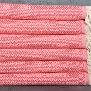 Personalisierte Decke, 67x83 Zoll Vermilion Baumwolle Überwurf, Decke Couch, Tischdecke, Zick Zack Überwurf, Mutter des Bräutigams Geschenk,