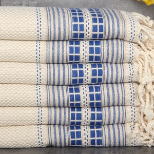 Turkish Towel Beach, Custom Towel, Sax Blue Towel, 38x65 Inches Linen Towel, Bridesmaid Proposal Gift, Gym Towel, Bachelor Towel,