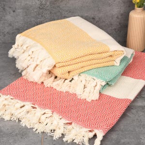 Personalized Towel, Turkish Cotton Towel, Wedding Towel, Turkish Beach Towel, Bridal Gift, Bridesmaid Gift, Beach Towel, Personalized Gift